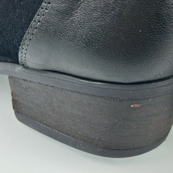 Pikolinos Sz 38 (U.S. 7.5-8) Black Leather Ankle Boots Made in Spain - Picture 10 of 16